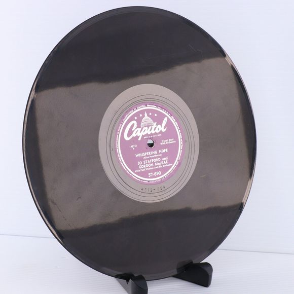 Jo Stafford, Gordon MacRae - Whispering Hope 1949 Polka 10" 78 rpm Record 57-690 - Picture 5 of 16